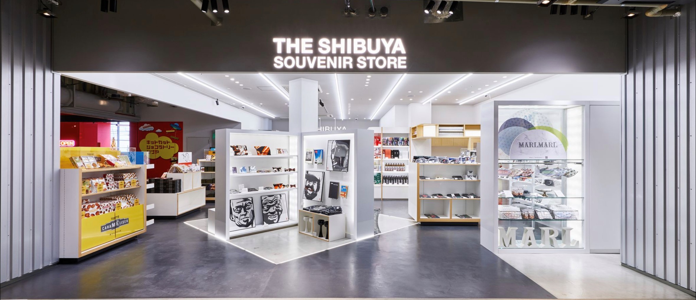 渋谷の新スポットMIYASHITA PARK内にある「THE SHIBUYA SOUVENIR STORE